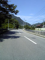 国道299。小鹿野付近です