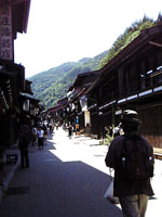 奈良井の宿場街