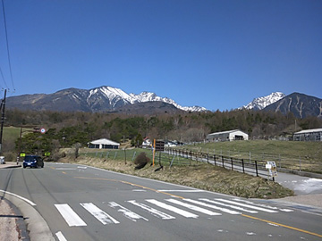 八ヶ岳高原ラインより
