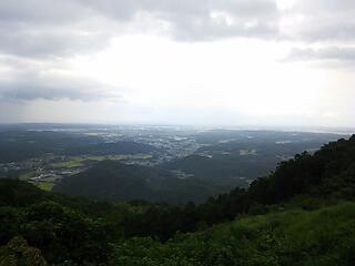 弓立山より
