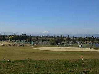 富士山もくっきり