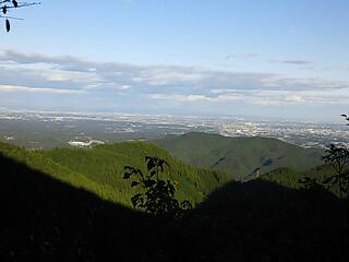 猿岩林道より